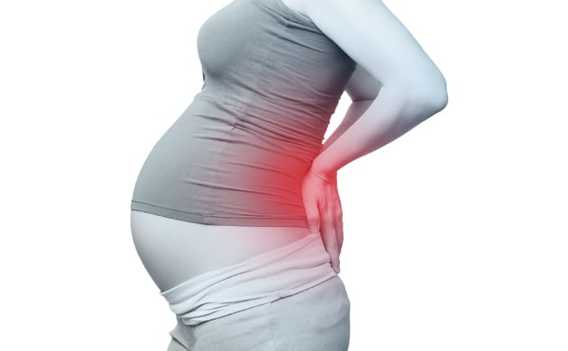 Lower back pain (LBP) during pregnancy.